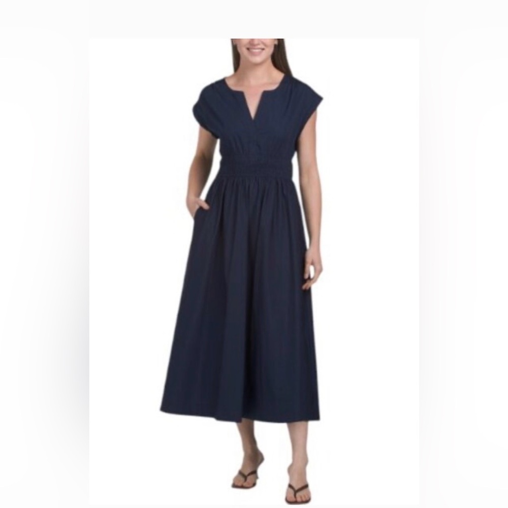 Navy Clara dress in navy